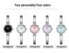 Gedi Elegant Korean Style Round Dial Bracelet Quartz Watch