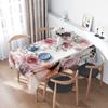 Waterproof Floral Tablecloth Vintage Farmhouse Kitchen Dining Table Cover Washable Rustic Decorative Table Linens Home Decor