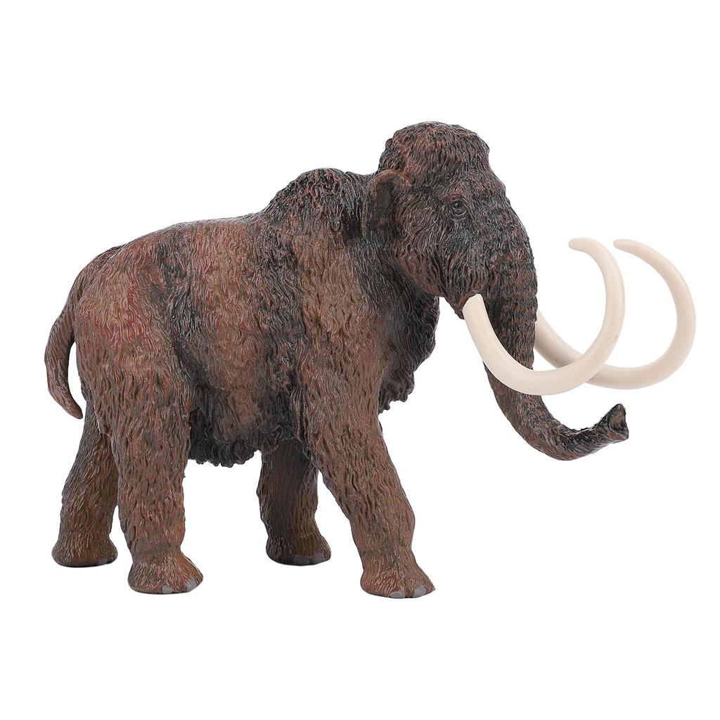 Woolly Mammoth Figurine Simulated Large Elephant Statue Ancient Animal Model Toy for Kids