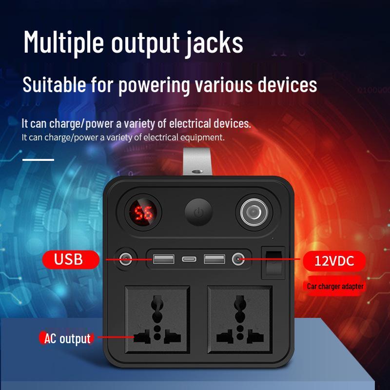 Portable 220V 300W Large Capacity Lithium Battery for Outdoor and Home Emergencies