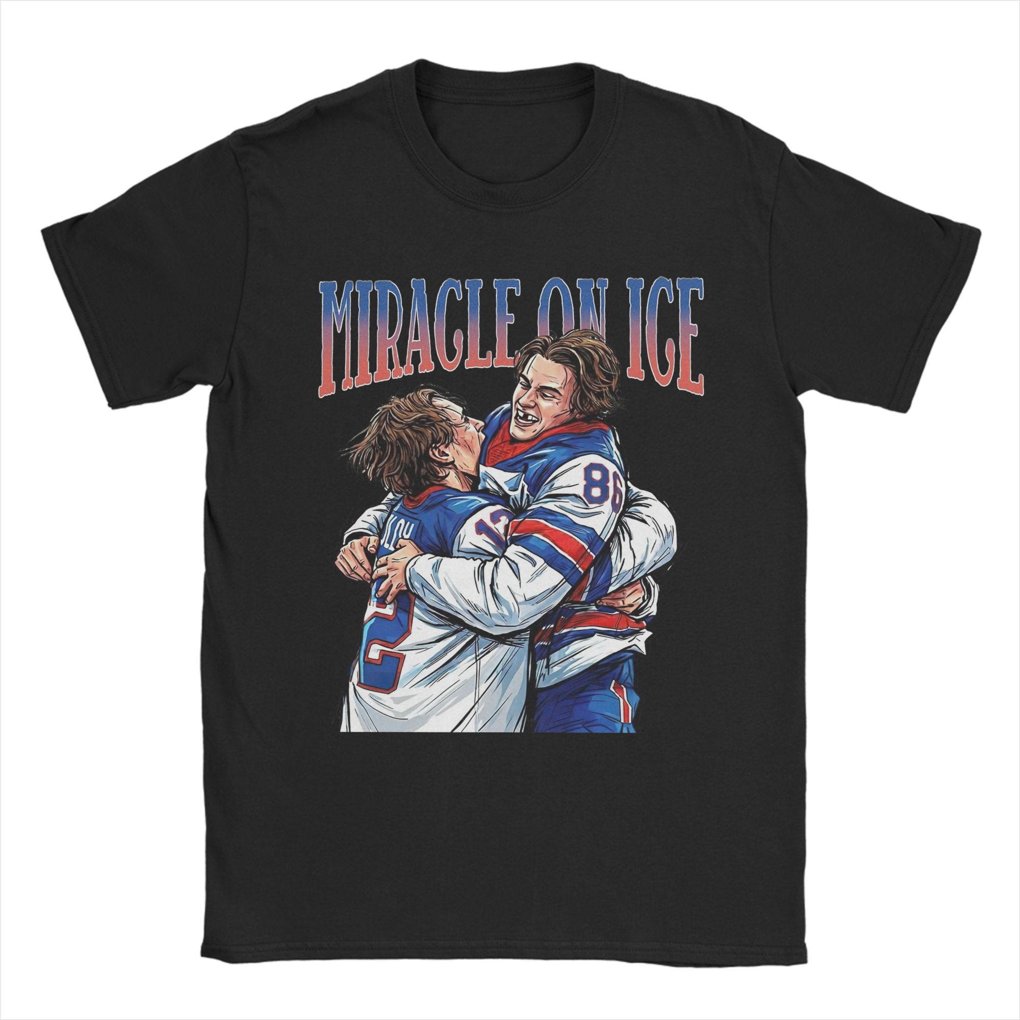 Connor Hellebuyck Jack Hughes Unisexs T Shirt USA Hockey Awesome Tees Short Sleeve Round Neck TShirt 100 Cotton Summer Clothes S