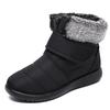 Damenstiefel Pelz Warme Stiefeletten für Schnee Wasserdicht Botas Mujer Winterstiefel Trend Bottines Damen Winterschuhe Frauen