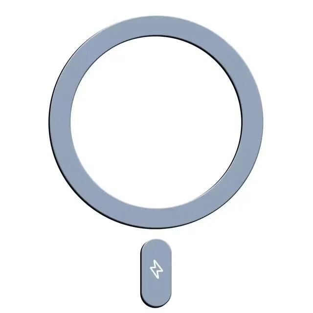 1/5KS Magnetická nálepka Kovový kroužek pro Magsafe Bezdrátové nabíjení Kruhový nabíjecí disk Magnetické nálepky Pro iPhone 16 15 13 Pro Max