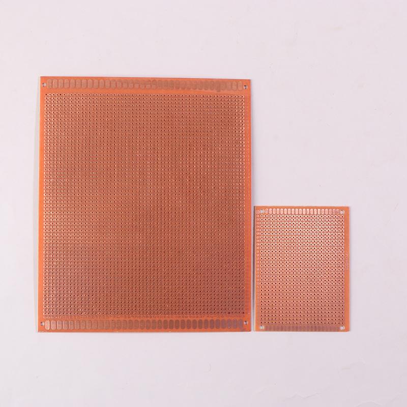 5 gab. 7*9/15*18 cm Vienpusēja prototipēšanas plate Breadboard Universālā plate Eksperimentāla Bakalīta Vara Plates Plate Dzeltena