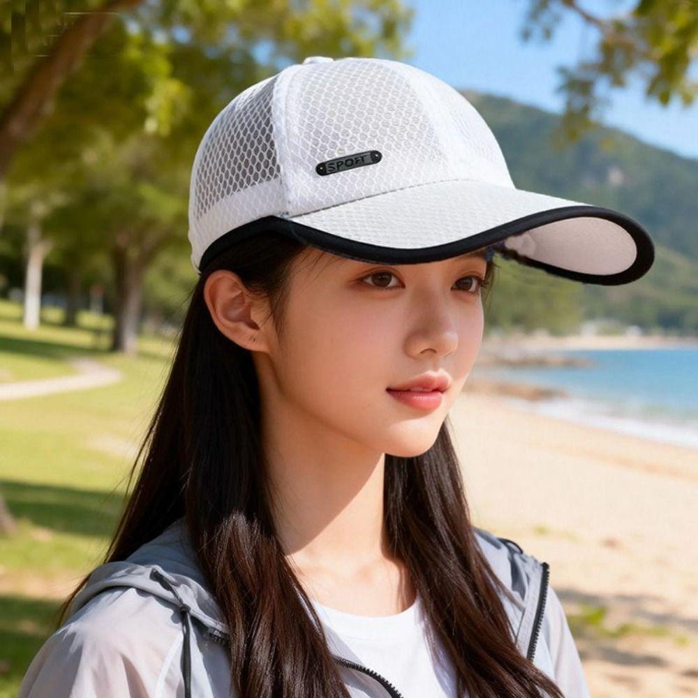 Lightweight Baseball Cap Breathable Outdoor Hat New Design Mesh Baseball Cap  Outdoor