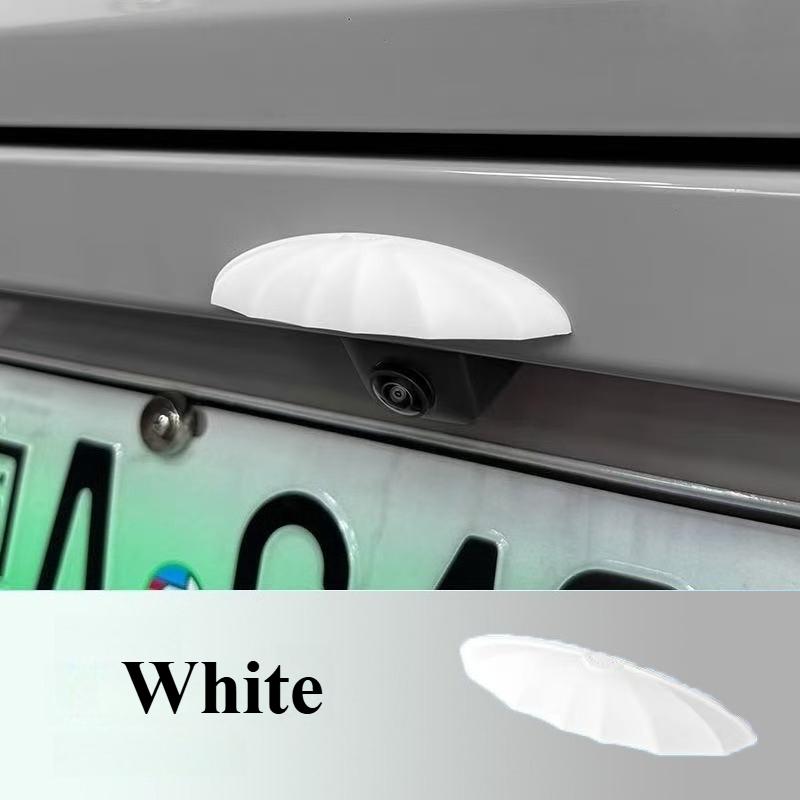 

Универсальный дождевик для камеры заднего вида автомобиля - Силиконовый всепогодный протектор для украшения зеркала заднего вида и защиты от непогоды белый