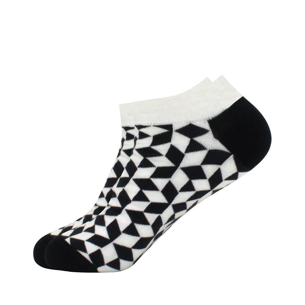 Men's Socks Invisible Short Summer Socks Quality Business Casual spring Color Combed cotton diamond astronaut Boat Socks