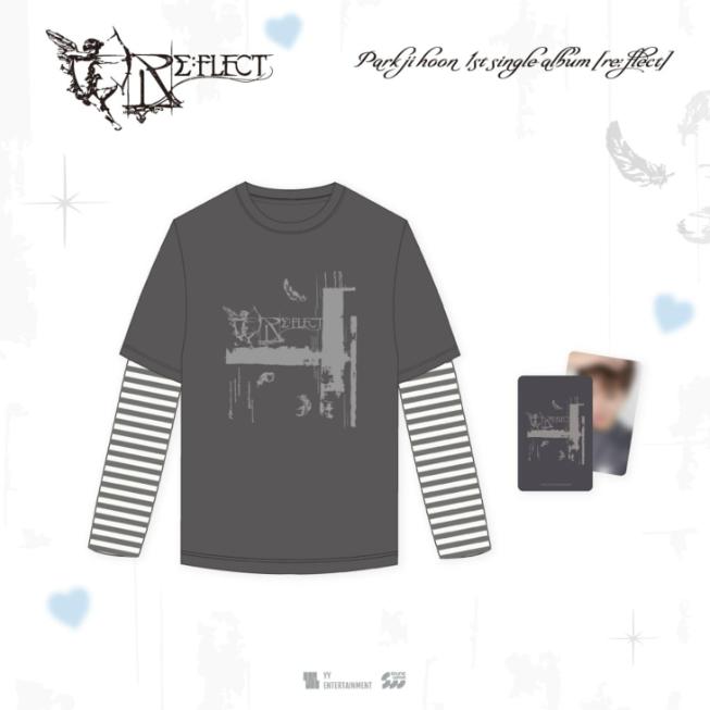 Предзаказ PARK JI HOON REFLECT POP-UP MD Многослойная футболка M size