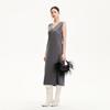 VEROMODA Women's Sleeveless V-Neck Side Pocket Long Dress