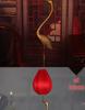 Ancient Style Crane Zen Copper Floor & Table Lamp for Living Room