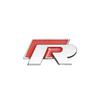 For Volkswagen Je3D Metal R logo Sticker Car Rear Trunk Body Emblem Sticker For VW GTI Polo Passat B6Golf MK6 Tiguan Jetta Beetle ID.3 CC/Hub Cap