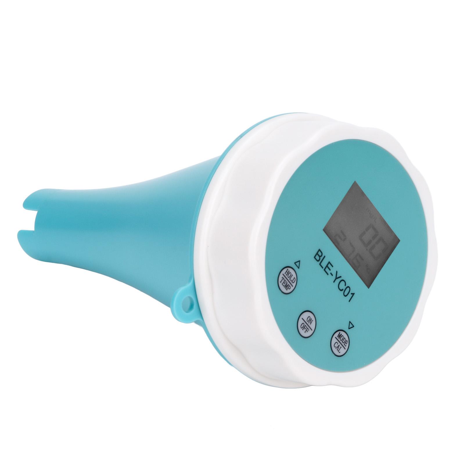 

Счетчик для тестирования воды 6 в 1 PH EC TDS ORP TEMP Ручка для измерения остаточного хлора в воде для бассейна белый