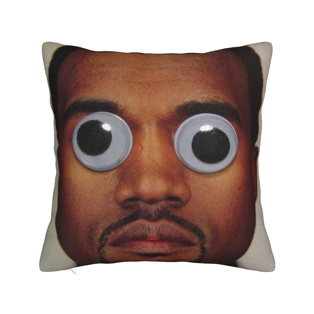 K-kanyes W-wests Funny Meme Pillowcase Accessories Soft Cushion Cover Decorations Throw Pillow Case Cover Seater Multi Size
