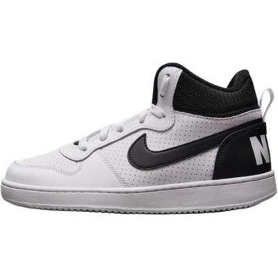 Court Borough Leather Fabric Comfortable Versatile Non-Slip Shock Absorbing Durable Breathable Mid-Top Kids Sneakers Kids Sneakers 839977-101