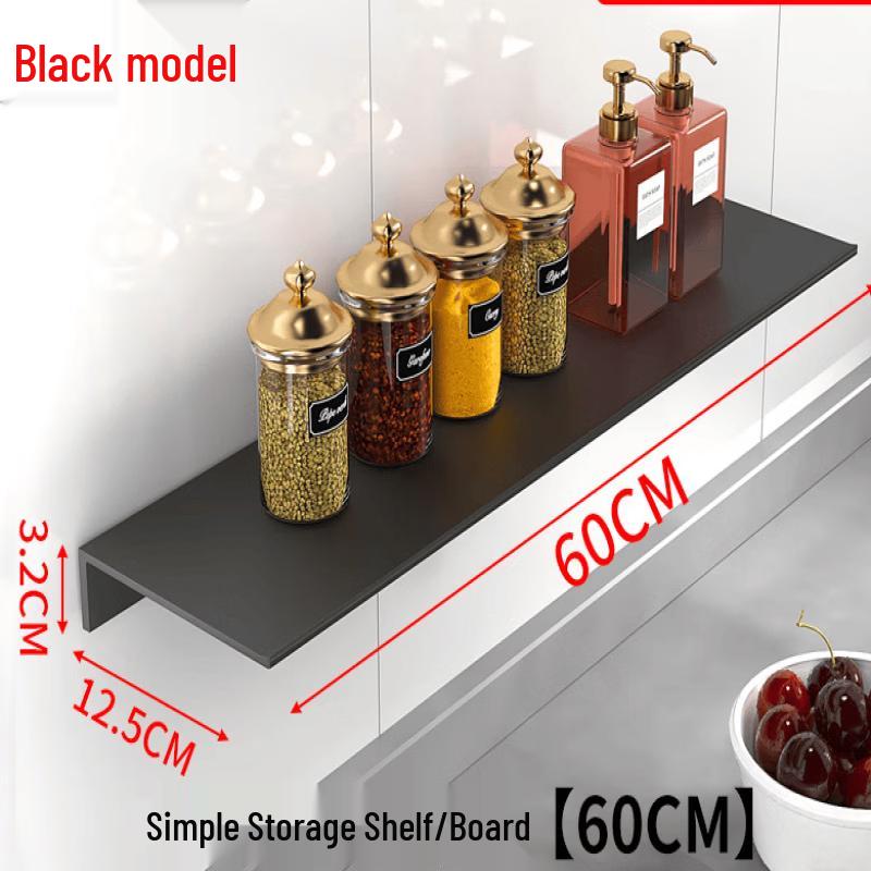 Modern Aluminum Kitchen Wall Shelf
