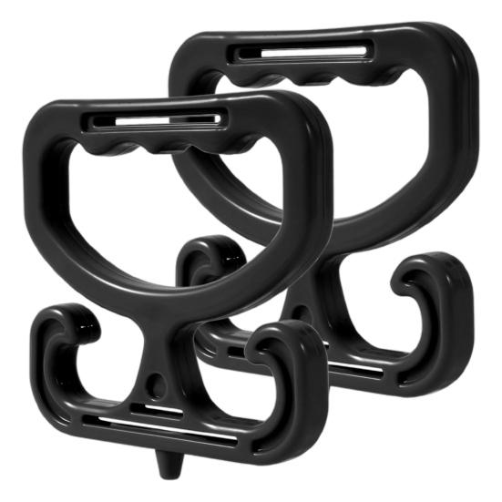 1/2Pcs Grocery Bag Carrier Shopping Bag Handles Ergonomic Design Comfortable Grip Grocery Bag Holder Carry Handles