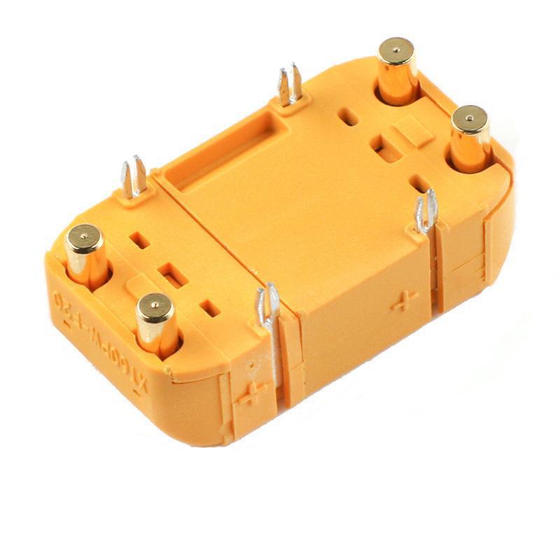 Amass Ai Mai Si XT60PW-F/M Horizontal Solder Board Model Aircraft Lithium Battery High Current Connector Set