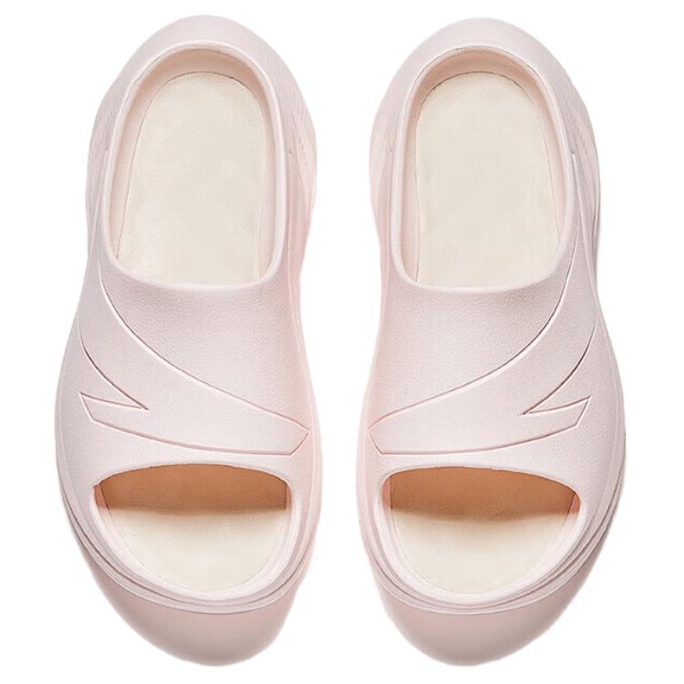 Anta Trendy Comfortable Versatile Non-Slip Wear-Resistant Slide Sandals Women Footwear Pink 122538528-2