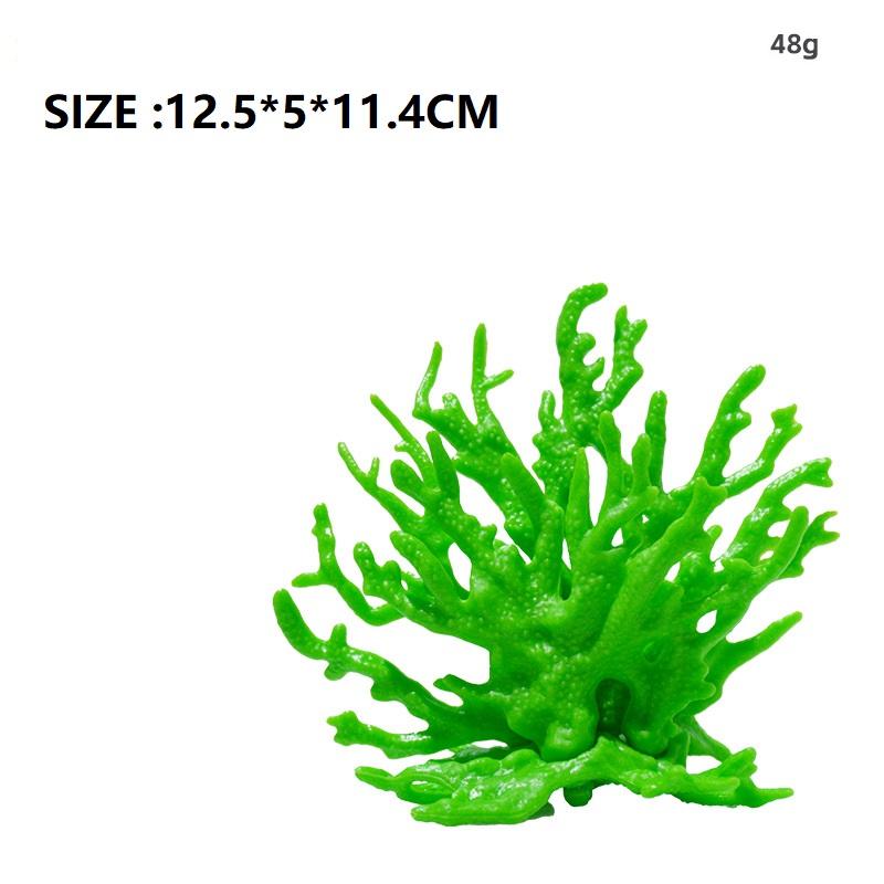 Fake Coral Aquarium Decoration for Aquarium Coral Water Plant Resin Fish Tank Aquascape Simulation ZSP06
