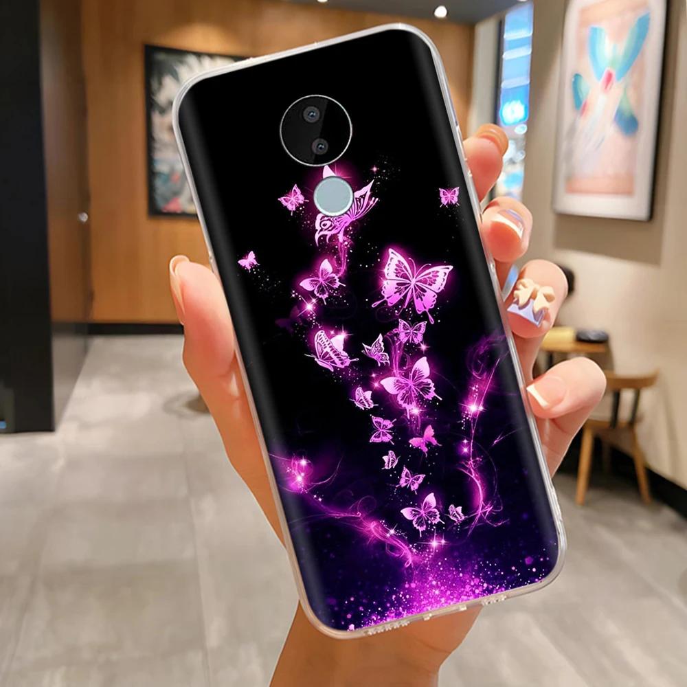 For Nokia C30 Case Funny Creative Cover for Nokia C30 Phone Cases Soft TPU Silicone Transparent Back Covers for NokiaC30 C 30