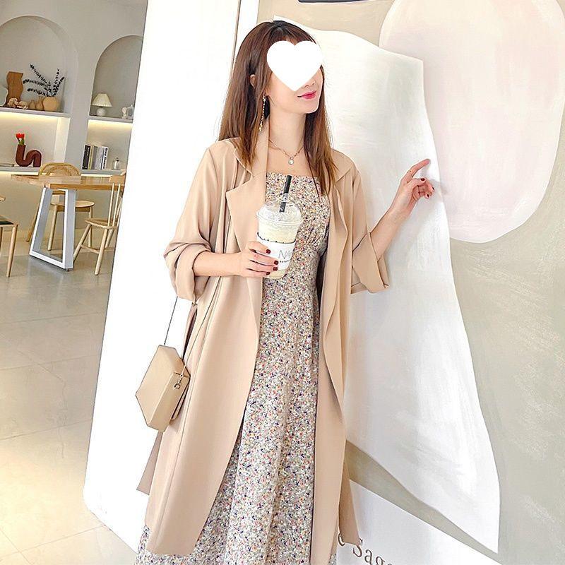 

2025 Spring/Summer Women s Trendy Tie-Front Sun Protection Windbreaker/Cardigan 3XL