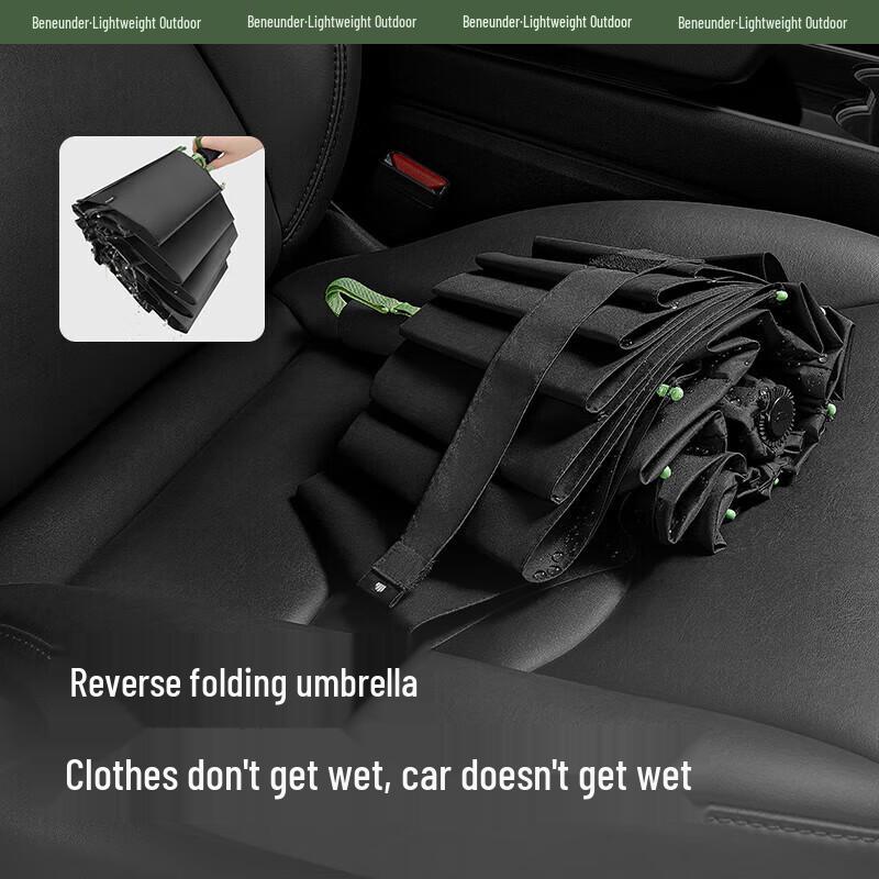 Beneath the Banana Automatic Folding Umbrella