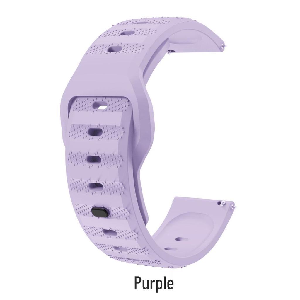 Compatible Silicone Dot Pattern Watch Strap for Samsung, Huawei, Huami, Garmin, and Mi Band