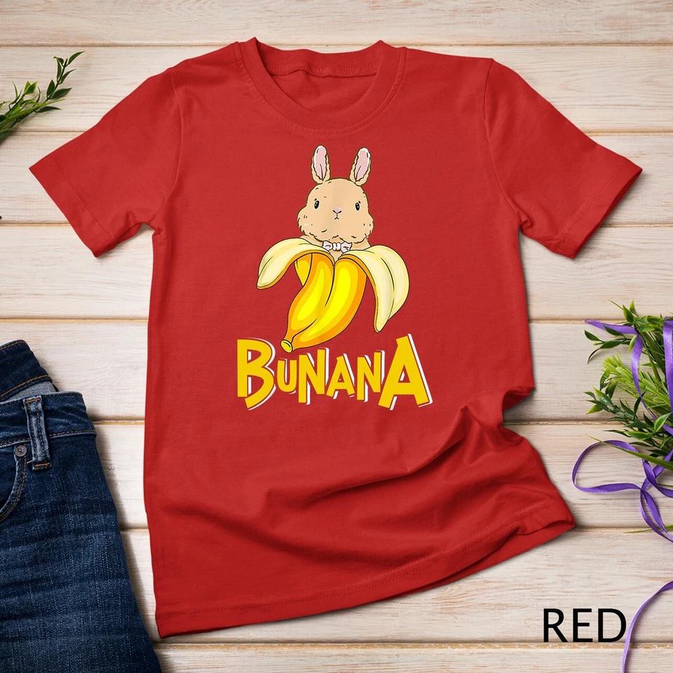 Funny Banana Bunny Rabbit T-Shirt Unisex T-shirt 5 M
