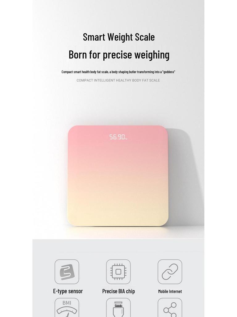 Minhuang High Precision Bluetooth Smart Body Scale for Home Health