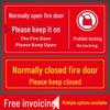 Fire Door Sign