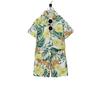 Trendy Boys' Street Style Summer Beachwear Two-Piece Set