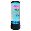 Colorful LED Jellyfish Bubble Night Light for Bedroom Atmosphere