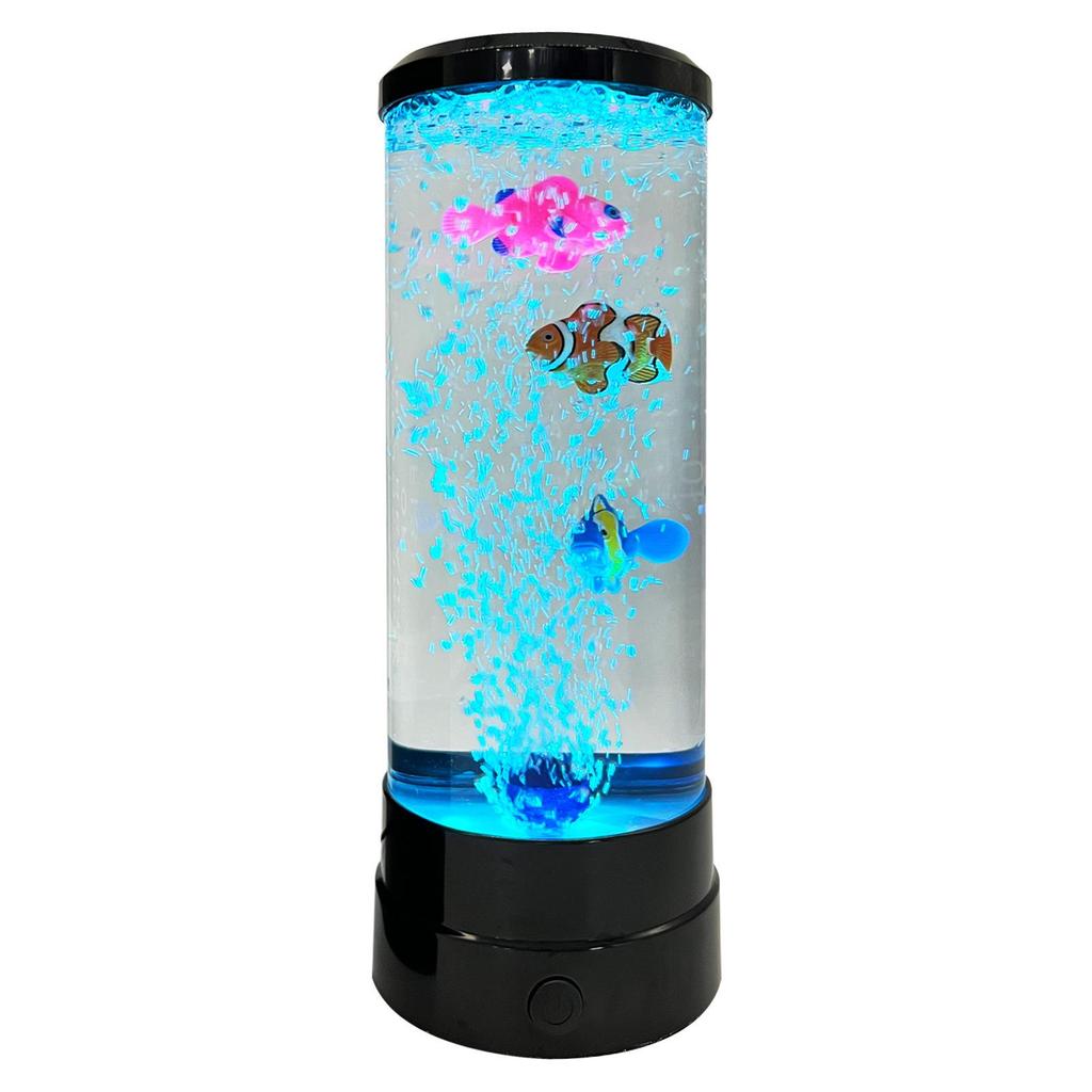 Colorful LED Jellyfish Bubble Night Light for Bedroom Atmosphere
