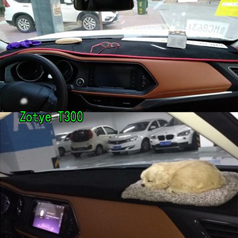 For Zotye T300 Dashmat Dash Mat Dashboard Cover Instrument Panel Sunscreen Pad Ornaments