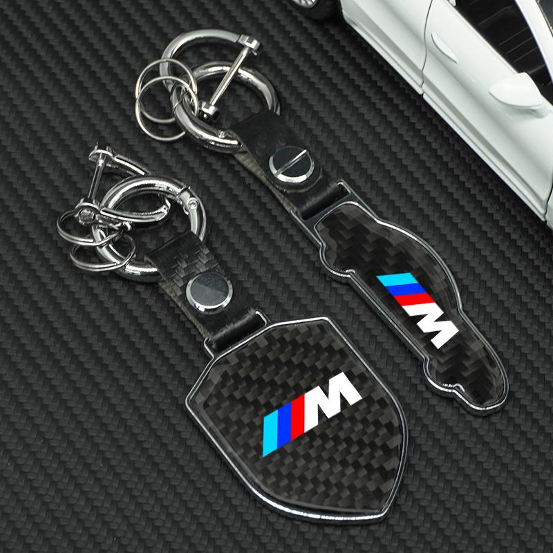 OMPC8 Car Logo Key Chain Keyring Creative Sheild Styling Pendant Gift For BMW M Emblem E46 E36 E34 F10 E90 F30 E60 F30 E53 E30 E92 E87