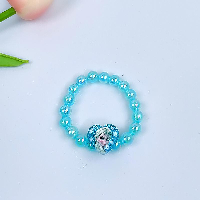 Cartoon Mermaid Pendant Beaded Bracelet for Girls