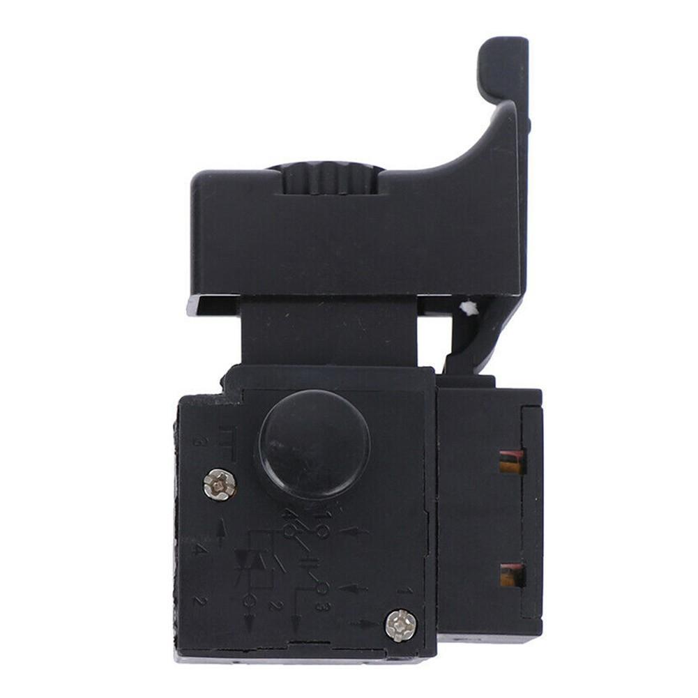 FA2-6/1BEK Black 6A 250V Electric Drill Speed Control Trigger Button Switch