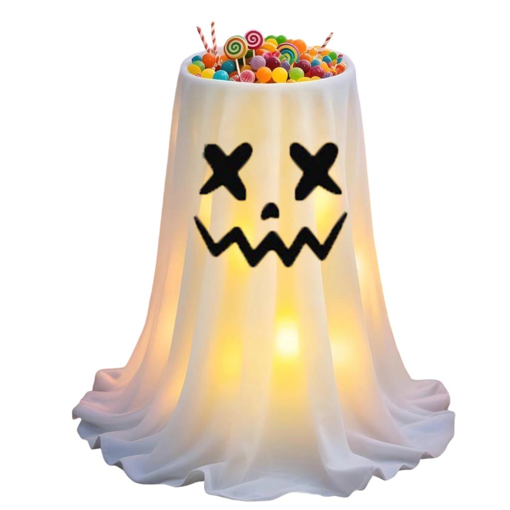 Halloween Glowing Candy Jar Outdoor Decoration for Party