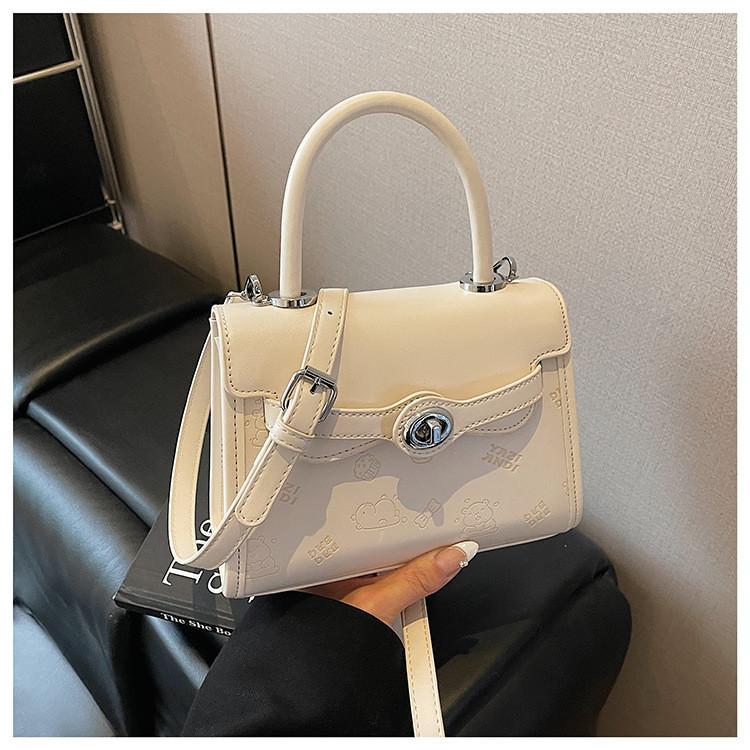 IELGY Summer All-Match Shoulder Messenger Bag Fashion Niche Design Portable Kelly Bag