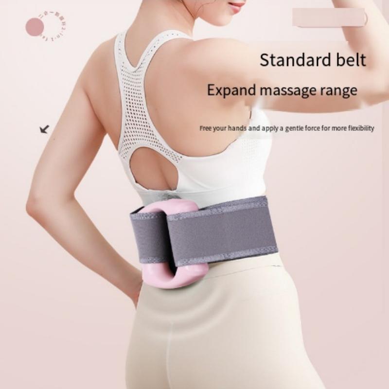 Muskel-Percussion-Massagegeräte Wiederaufladbares Handmassagegerät Faszienmassage-Ring Vibrations-Fettverbrennungsmaschine Tiefengewebe Schlankheitsgürtel