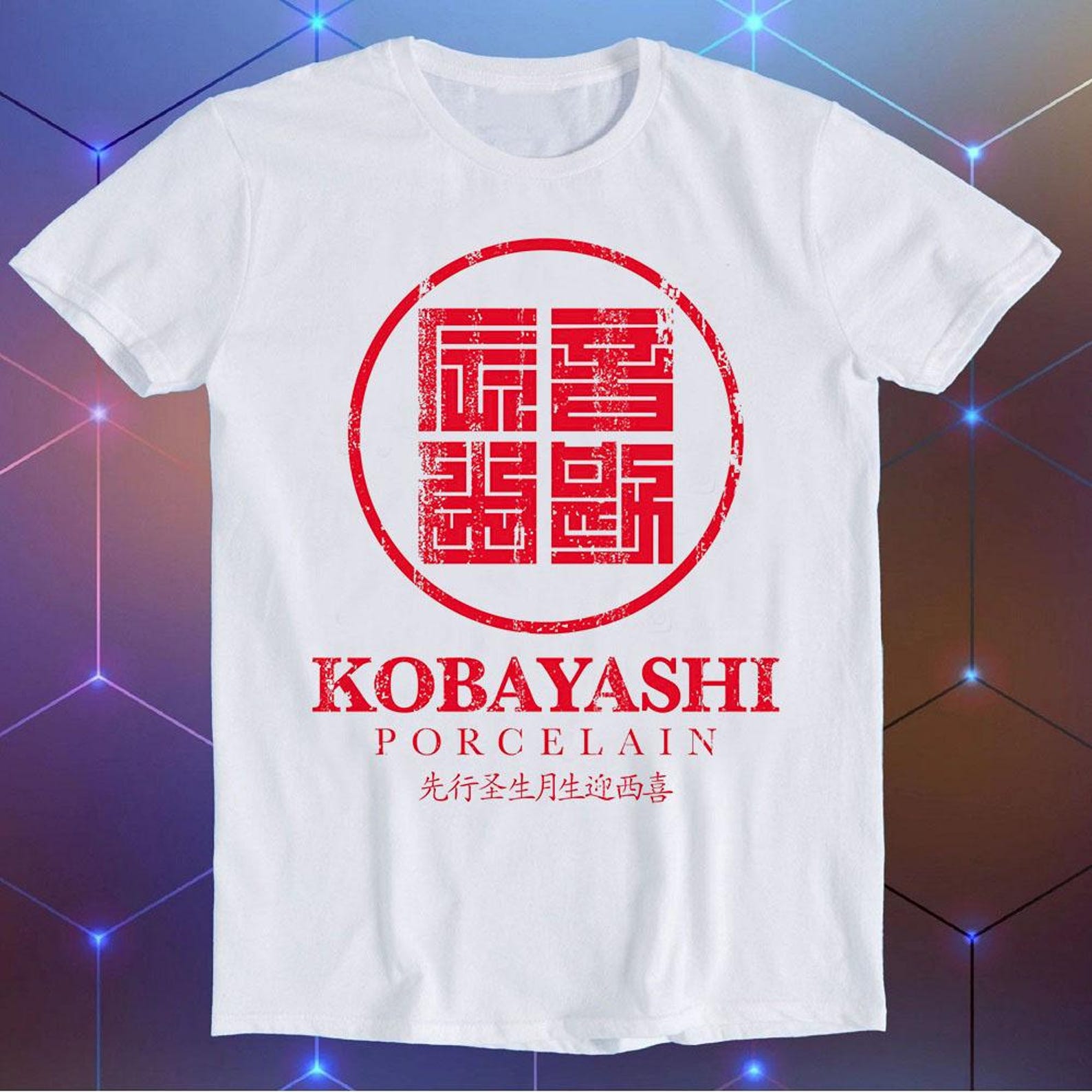 Kobayashi Porcelain Movie Best Seller Funny Meme Men Women Fashion Top Retro Gift Tee T-Shirt E1473 4XL