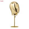 Height 45-58cm Wig Holder Mannequin Head Model Versatile Tabletop Stable Metal Base for Business Personal Use Hairpieces Caps