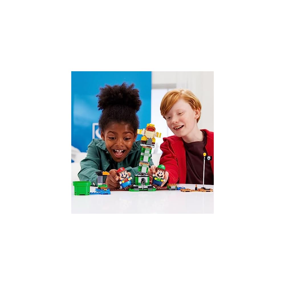 LEGO Super Mario Luigi Starter Set 71387 Adventure Toy for Boys and Girls Educational Figure Game 6 Years and Up