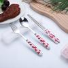 Ruhan 3-Piece Portable Stainless Steel Cutlery Set