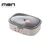 Mishangni 304 Insulated Square Divided Bento Box
