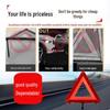 Vehicle Safety Reflective Triangle Warning Sign
