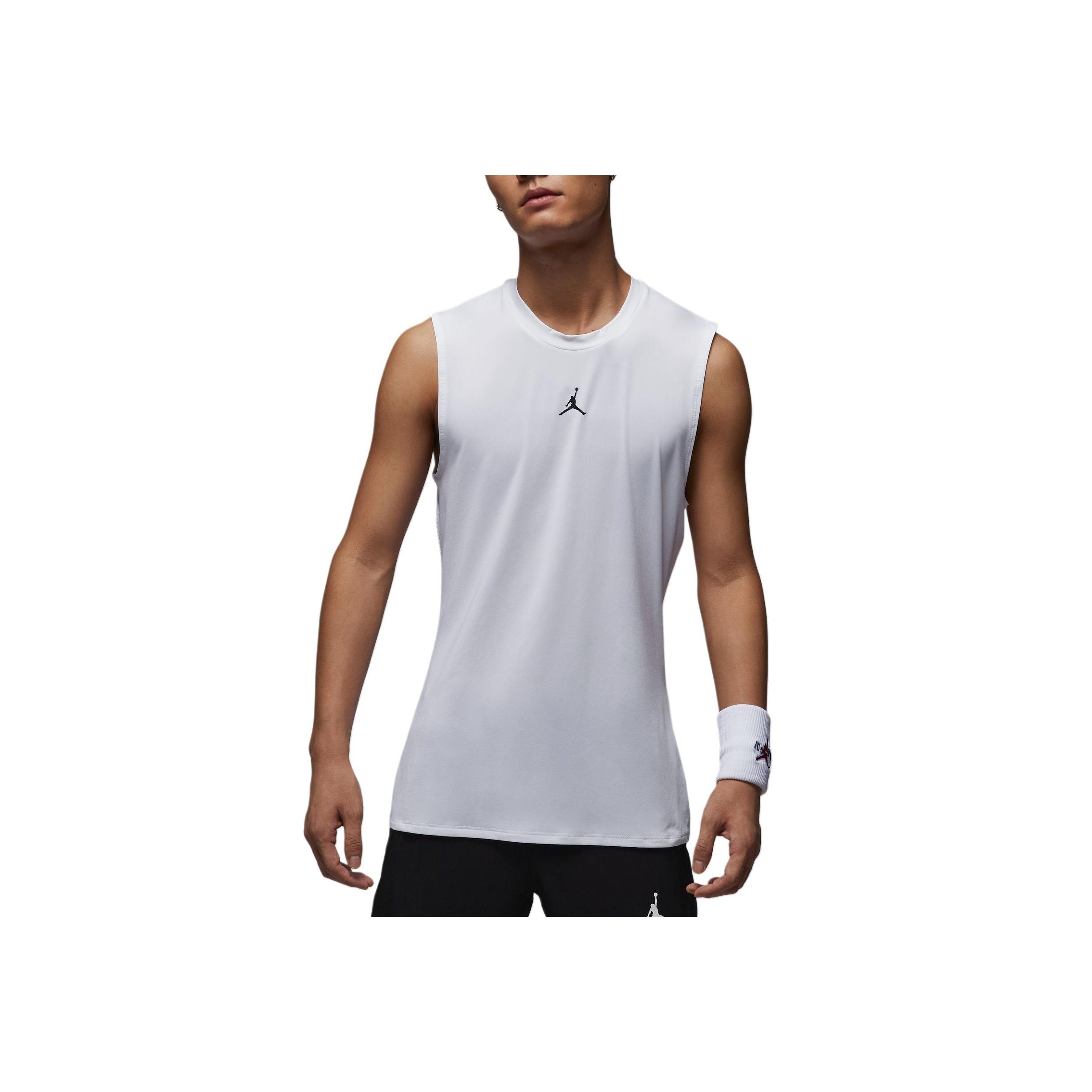 

Jordan Спортивная Dri-FIT Удобная Безрукавная Баскетбольная Майка Мужские топы HV4102-100 XL