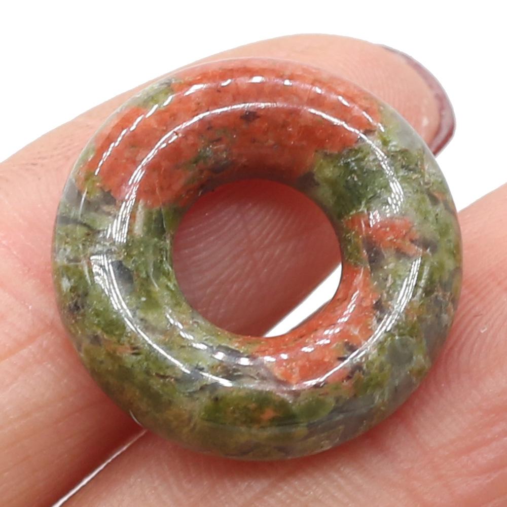 2 szt. Koraliki z kamienia naturalnego półszlachetne luźne koraliki do tworzenia biżuterii naszyjnik diy wisiorek bransoletka kolczyki akcesoria