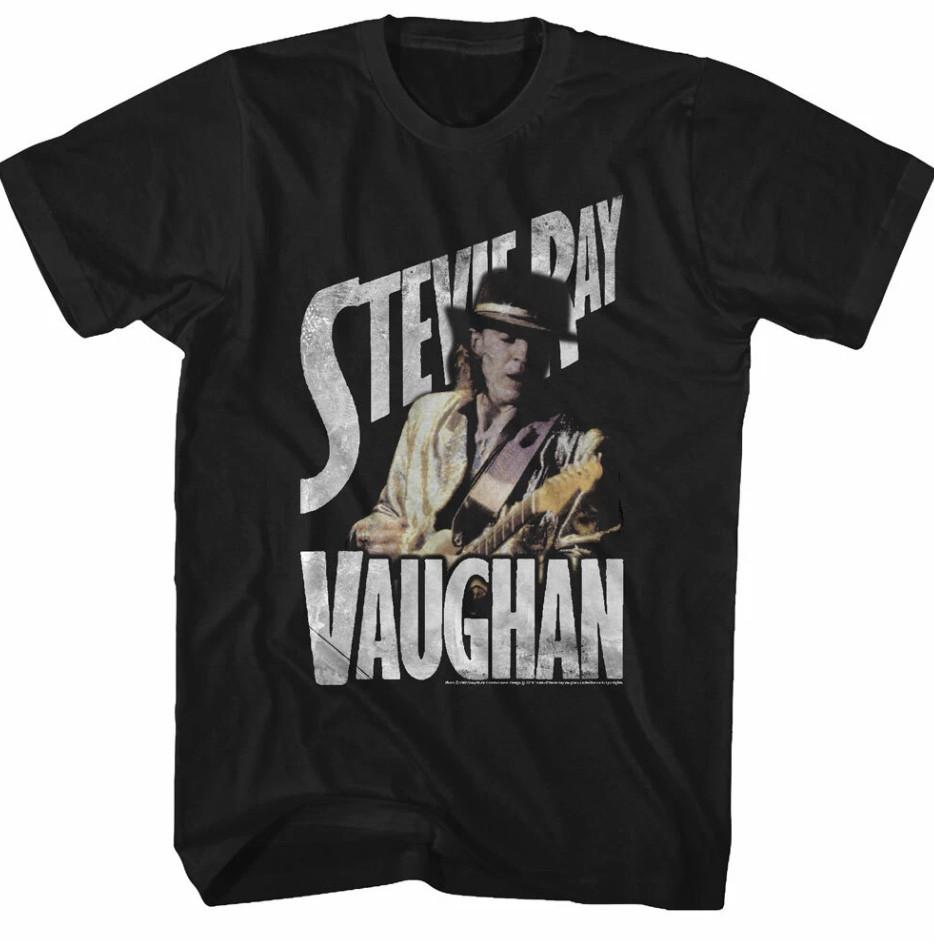 Stevie Ray Vaughan Jamming On Guitar Shirt Unisex Tee AN037 - Free Ship Unisex T-Shirt XL