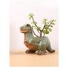 Cartoon Dinosaur Shaped Succulent Cactus Ceramic Personality Small Potted Flower Pot and New Style Indoor Cultivation Universal